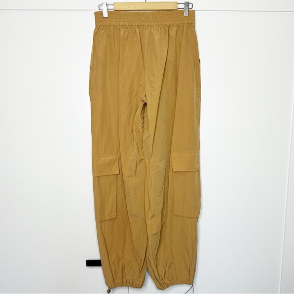 Anthropologie Pilcro cargo parachute pants small khaki tan skater urban casual - Picture 14 of 14